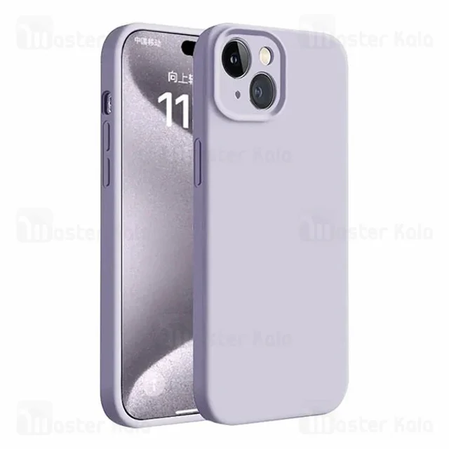 قاب سیلیکونی آیفون Apple iPhone 15 Silicone Case - تصویر 5