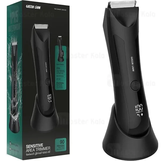 ماشین اصلاح چندکاره گرین لاین Green Lion Sensitive Area Trimmer GNSENSTMRBK - تصویر 6