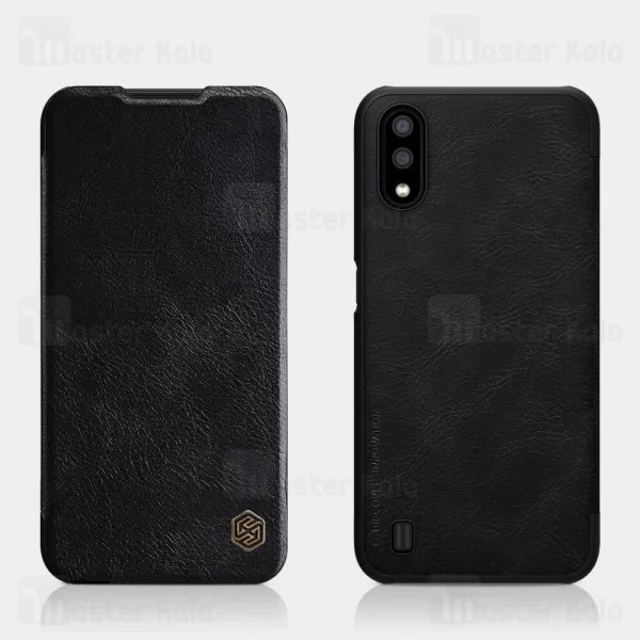 کیف چرمی نیلکین سامسونگ Samsung Galaxy A01 / A015 Nillkin Qin Leather Case - تصویر 2