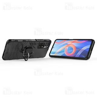 گارد ضد ضربه انگشتی شیائومی Xiaomi Redmi Note 11 5G (China) Black Panther KEYSION Armor - تصویر 7
