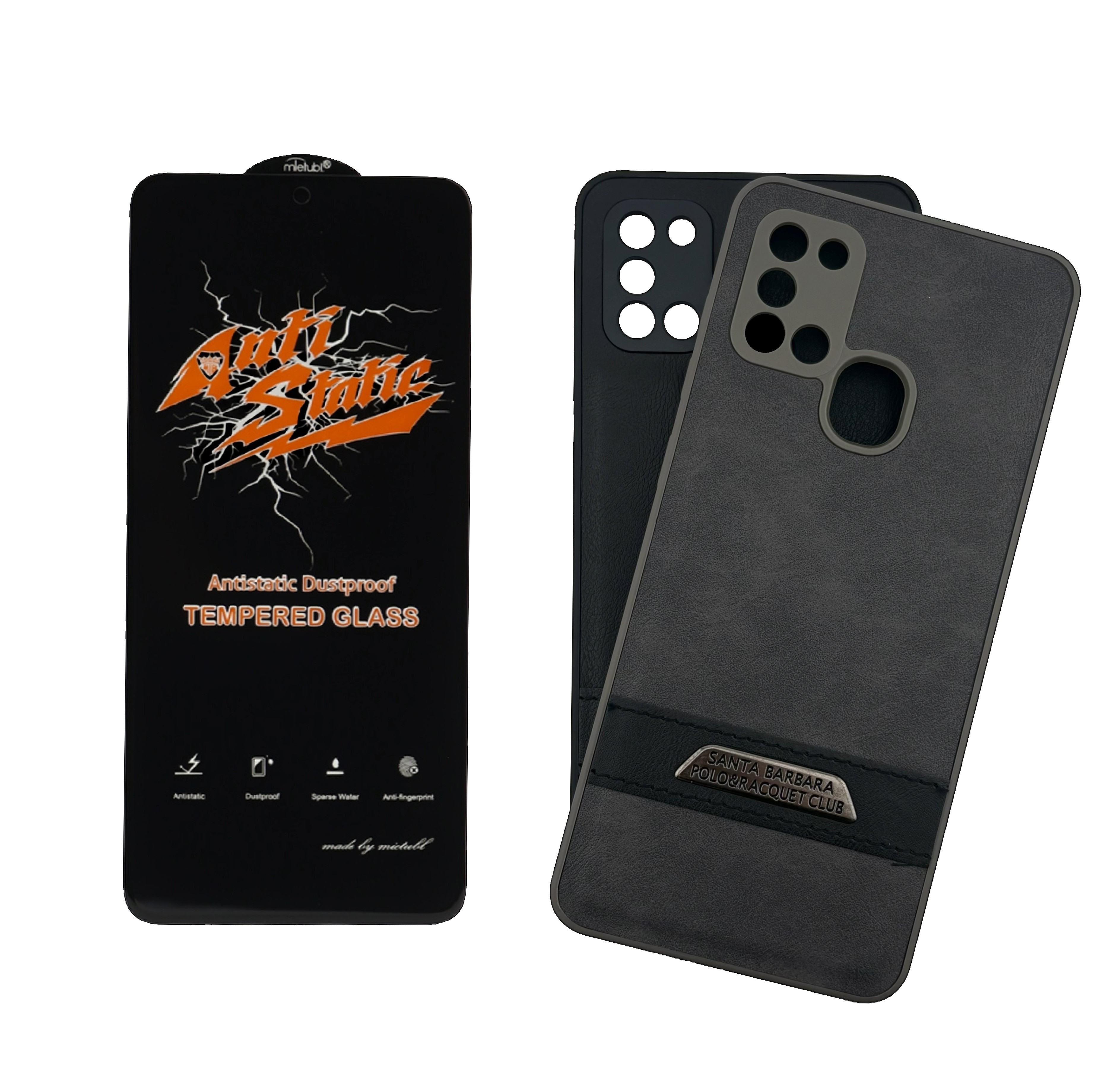 قاب چرمی سامسونگ گلکسی A21 S به همراه گلس رایگان