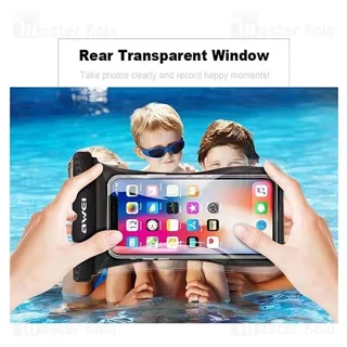 کیف ضد آب اوی Awei X34 Waterproof Phone Bag سازگار با گوشی‌های تا 6.5 اینچ - تصویر 7