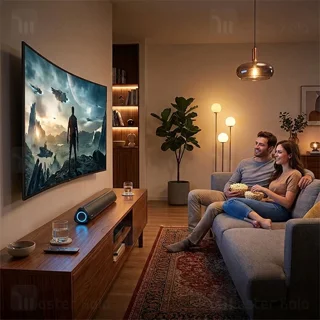 ساندبار بلوتوث هیسکا Hiska B60 توان 20 وات فلش و رم خور - تصویر 6