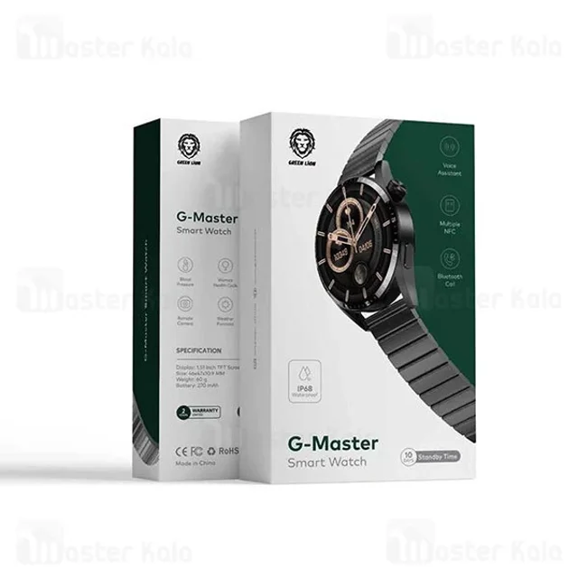 ساعت هوشمند گرین لاین Green Lion G-Master Steel - تصویر 6