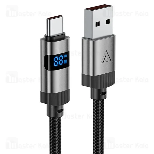 کابل Type-C ایس فست ACEFAST C15-04 طول 1.2 متر توان 66 وات - تصویر 2