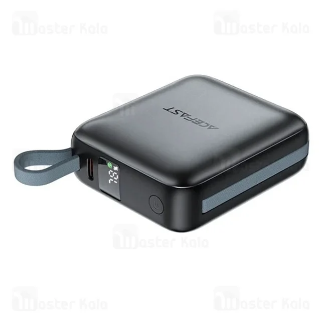 پاوربانک 10000 ایس فست ACEFAST M23 PD22.5W GaN Fast Charger توان 22.5 وات همراه با کابل - تصویر 4