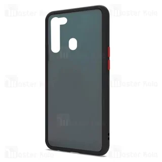 قاب مات سامسونگ Samsung Galaxy A21 Transparent Hybrid Matte Case - تصویر 2