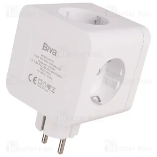 چند راهی برق و شارژر بیوا Biva PS-07 Power Strip دارای 3 پورت - تصویر 3