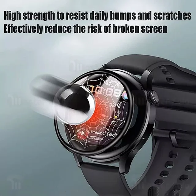 محافظ صفحه ساعت هوشمند سامسونگ Samsung Galaxy Watch 5 Pro PMMA TPU Screen Protector - تصویر 8