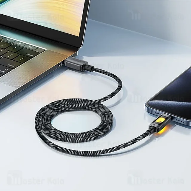 کابل Type-C ایس فست ACEFAST C21-04 طول 1.2 متر شدت جریان 3 آمپر - تصویر 7