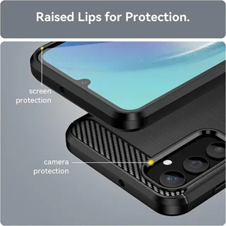 قاب فیبر کربنی سامسونگ Samsung Galaxy A55 Rugged Armor Fiber Carbon - تصویر 7