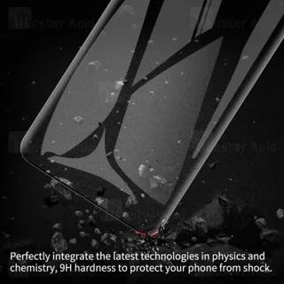 محافظ صفحه شیشه ای تمام صفحه تمام چسب نیلکین Samsung Galaxy S20 Nillkin 3D DS+ Max - تصویر 5