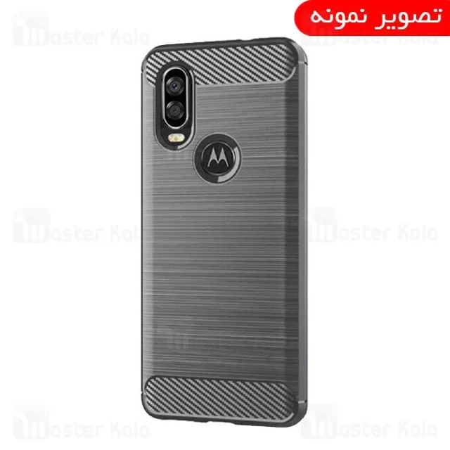 قاب محافظ ژله ای موتورولا Motorola P40 Play Rugged Armor Fiber Carbon - تصویر 4