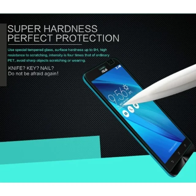 محافظ صفحه نمایش شیشه ای نیلکین ایسوس Nillkin H Glass Asus Zenfone GO TV ZB551KL - تصویر 7
