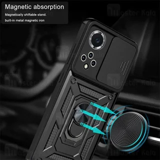 گارد محافظ ضد ضربه انگشتی هواوی Huawei Nova 9 / Honor 50 SHUNIJA Armor Case دارای محافظ - تصویر 7