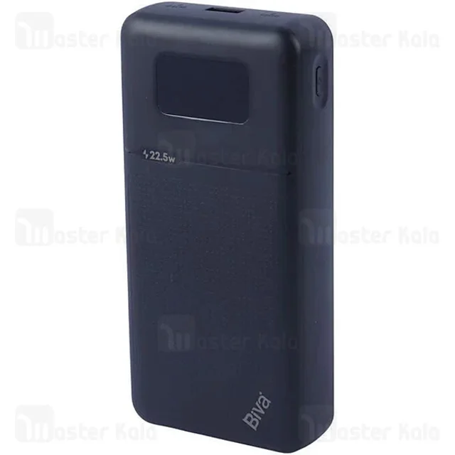 پاوربانک 20000 بیوا Biva BP-047 توان 22.5 وات با کابل متصل - تصویر 2