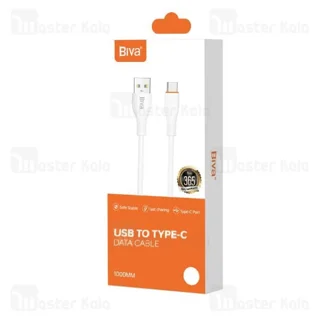 کابل Type C بیوا Biva C-33C طول 1 متر شدت جریان 2.4 آمپر - تصویر 3