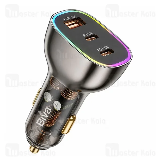 شارژر فندکی بیوا Biva CC-011 توان 130 وات - تصویر 2