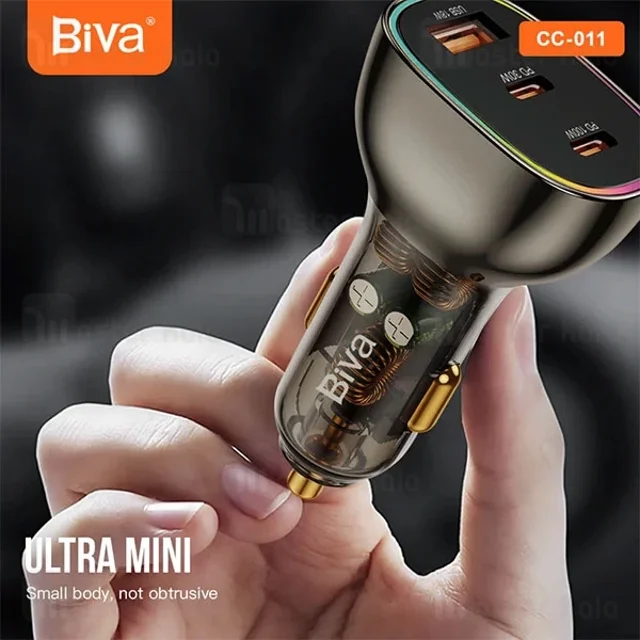 شارژر فندکی بیوا Biva CC-011 توان 130 وات - تصویر 4