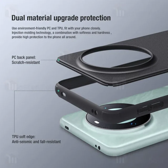 قاب محافظ نیلکین هواوی Huawei Mate 60 Pro / Mate 60 Pro Plus Nillkin Frosted Shield Pro - تصویر 5