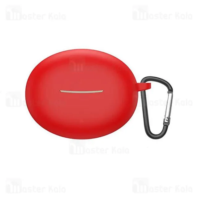 کاور محافظ سیلیکونی هندزفری شیائومی Xiaomi Redmi Buds 4 Active RS04 دارای قلاب آویز - تصویر 2