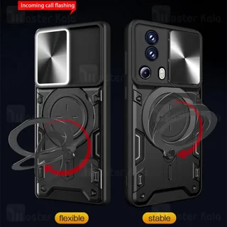 قاب ضد ضربه مگنتی Xiaomi 13 Lite / Civi 2 Magnetic Support Case دارای محافظ دوربین - تصویر 7