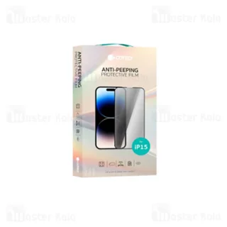 گلس حریم شخصی تمام صفحه تمام چسب کوتتسی Apple iPhone 15 Pro Max Coteetci 35027 Protective - تصویر 5