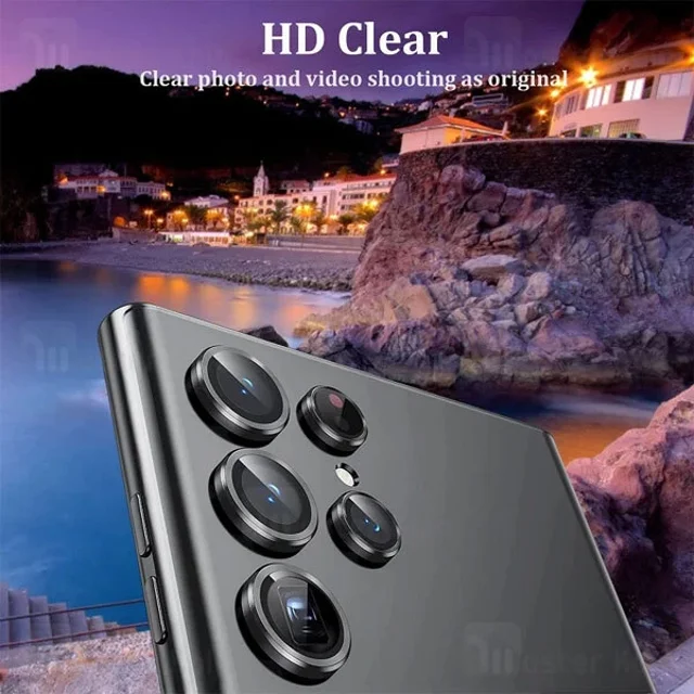 محافظ لنز فلزی دوربین سامسونگ Samsung Galaxy S23 Ultra Lens Shield - تصویر 5