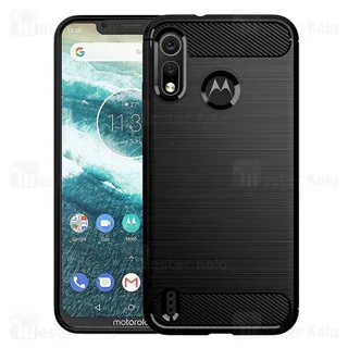 قاب محافظ ژله ای موتورولا Motorola P40 Play Rugged Armor Fiber Carbon - تصویر 3