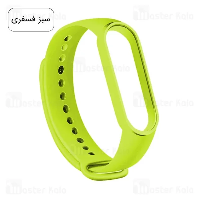 بند سیلیکونی دستبند سلامتی شیائومی Xiaomi Mi Band 7 Silicone Band - تصویر 3
