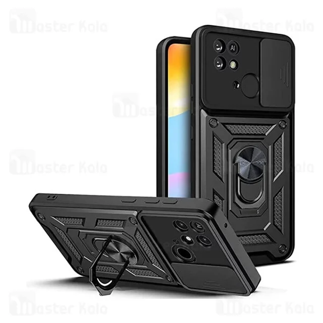 گارد محافظ ضد ضربه انگشتی Xiaomi Redmi 10C SHUNIJA Case دارای محافظ دوربین - تصویر 2
