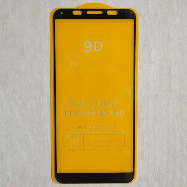 محافظ صفحه شیشه ای تمام صفحه تمام چسب Xiaomi Redmi 6 / Redmi 6A 9D Glass - تصویر 2