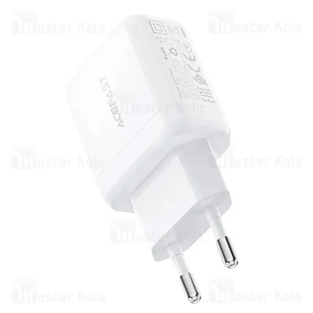 شارژر دیواری ایس فست ACEFAST A130 PD20W GaN Fast Charger توان 20 وات - تصویر 3