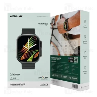 ساعت هوشمند گرین لاین Green Lion Communicate Ultra GNCOMSWABK - تصویر 7