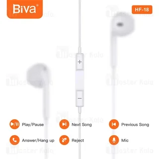هندزفری سیمی Type-c بیوا Biva HF-18 - تصویر 3