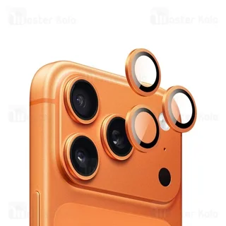 محافظ لنز فلزی دوربین مانکی Apple iPhone 17 Pro / 17 Pro Max Monkey Camera Lens - تصویر 2