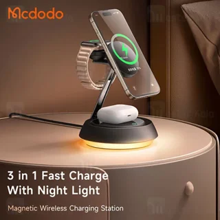 هولدر و شارژر وایرلس چندکاره مگنتی مک دودو Mcdodo CH-4950 توان 22.5 وات - تصویر 5