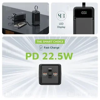 پاوربانک 50000 گرین لاین Green Lion Power Tank GNPWT50KPBBK توان 22.5 وات - تصویر 3