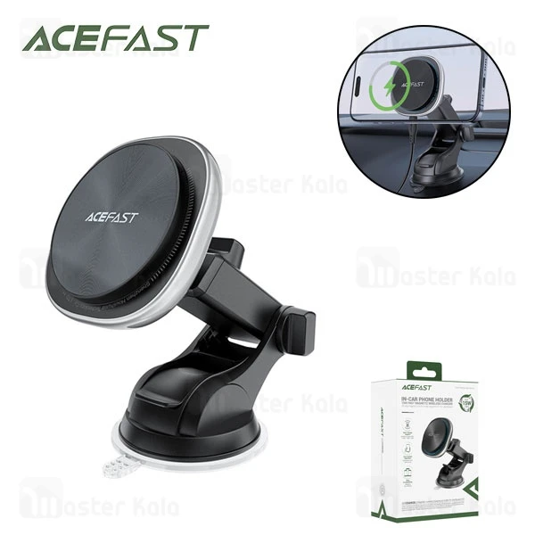 هولدر و شارژر وایرلس مگ سیف ایس فست ACEFAST D42 توان 15 وات