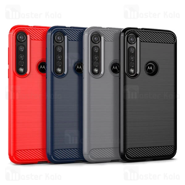 قاب فیبر کربنی موتورولا Motorola Moto G8 Plus / One Vision Plus Rugged Armor Fiber Carbon