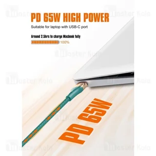 کابل Type-C به Type-C الدینیو Ldnio LC632C C15 طول 2 متر توان 65 وات - تصویر 4
