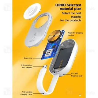 شارژر و پاوربانک اپل واچ 1200 الدینیو Ldnio AW005 - تصویر 8