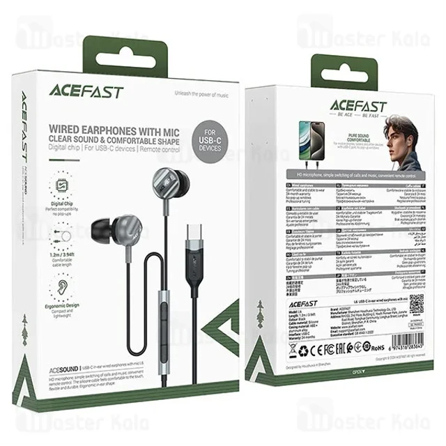 هندزفری سیمی Type C ایس فست ACEFAST L6 - تصویر 6