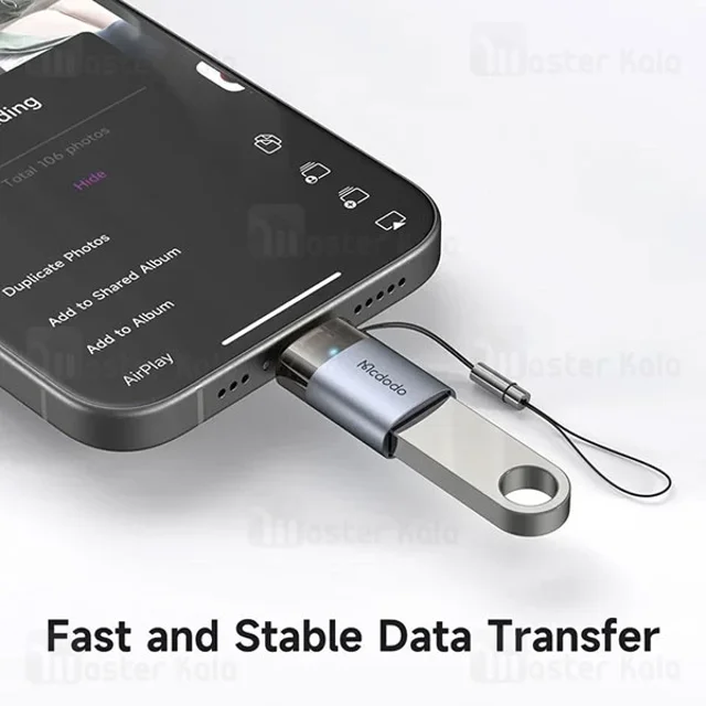 تبدیل OTG لایتنینگ به USB 2.0 مک دودو Mcdodo OT-7390 - تصویر 4