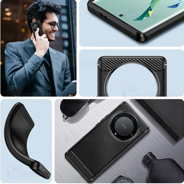 قاب فیبر کربنی هانر Honor X9a Rugged Armor Fiber Carbon - تصویر 3