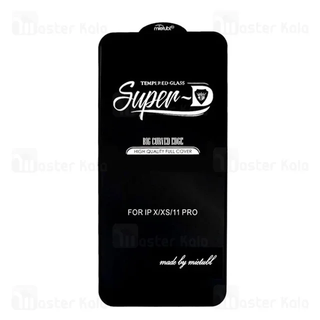 گلس تمام صفحه تمام چسب Apple iPhone X / XS / 11 Pro Super D Mietubl Glass - تصویر 3