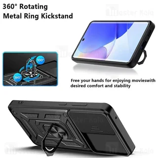 گارد محافظ ضد ضربه انگشتی هواوی Huawei Nova 9 / Honor 50 SHUNIJA Armor Case دارای محافظ - تصویر 3
