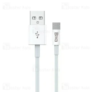 کابل میکرو یو اس بی بیوا Biva C-10V طول 1.2 متر شدت جریان 2.4 آمپر - تصویر 2