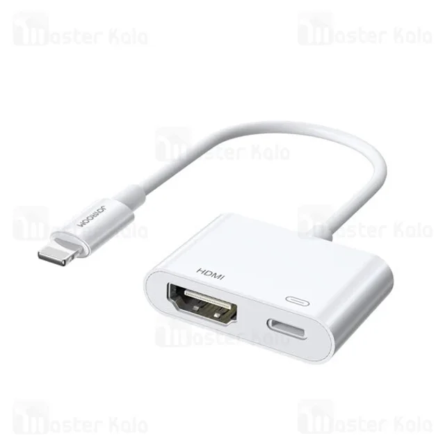 تبدیل لایتنینگ اتصال همزمان شارژر و HDMI جویروم Joyroom S-H141 - تصویر 2