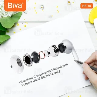 هندزفری سیمی Type-c بیوا Biva HF-18 - تصویر 7
